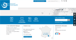 Desktop Screenshot of calanques-parcnational.fr